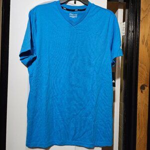 Fila Men's Basic V-neck in Baby Blue